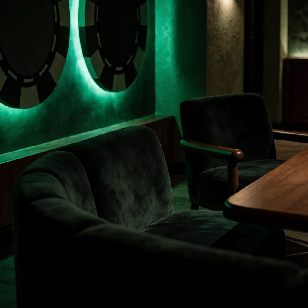 Salle de Poker Interior