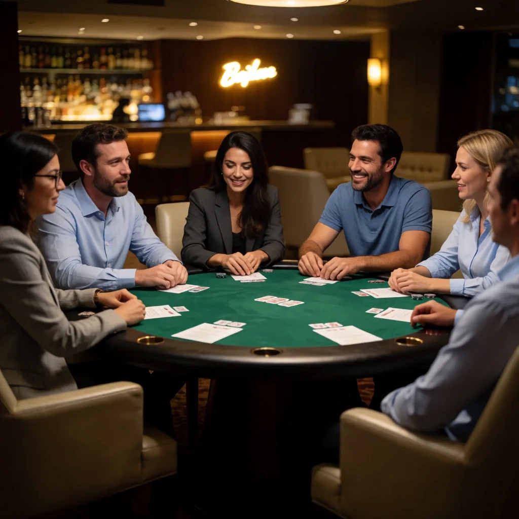Team Building Poker Nice