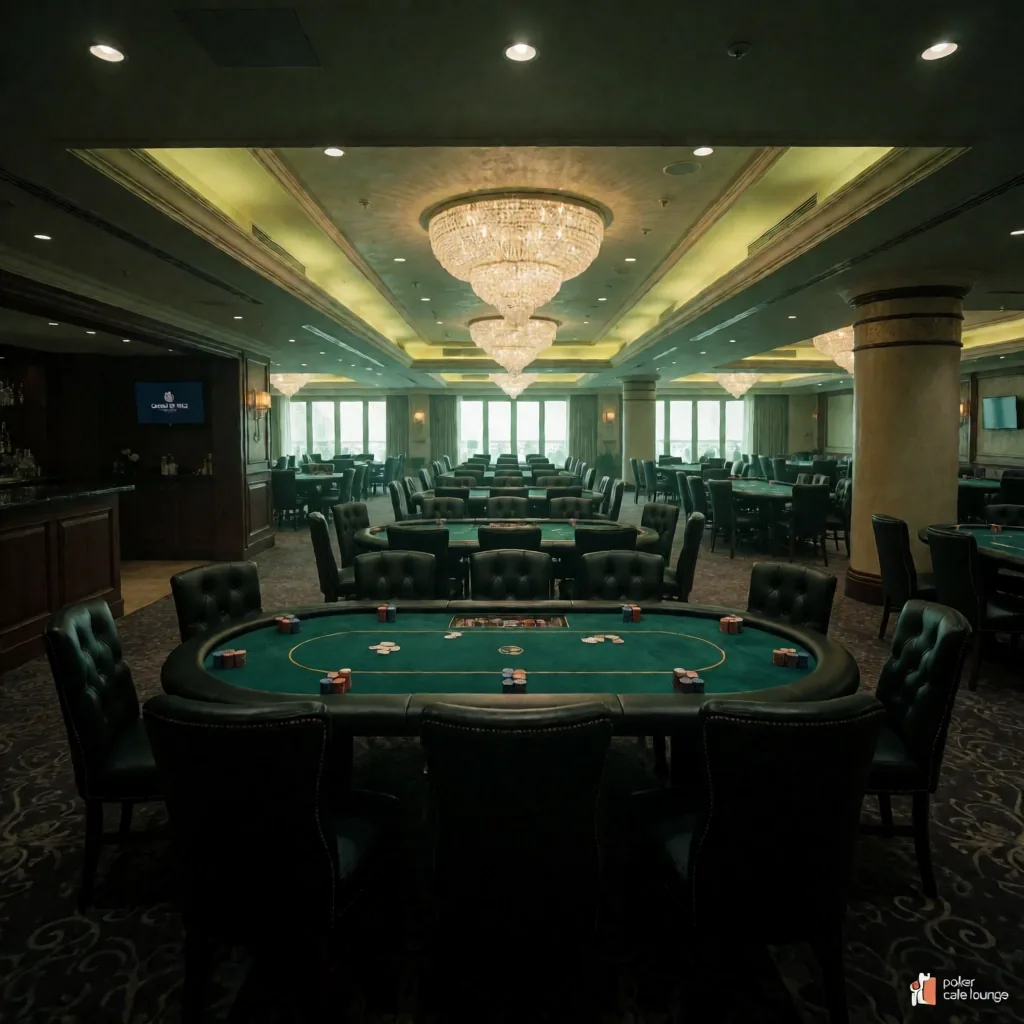 Virelanos Poker Room Atmosphere